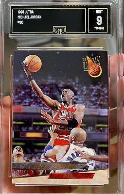 1993 Ultra Fleer Michael Jordan Card HOF All Star Chicago Bulls #30 Mint 9 Bulls • $14.99