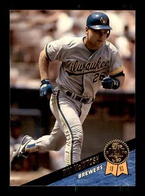 1993 BASEBALL 1993 Leaf Tim McIntosh Milwaukee Brewers #78 1 • $0.99