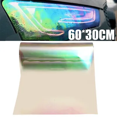 Chameleon Car Headlight Tint Film Tail Fog Light Vinyl Decal Sticker Light Decor • $6.69