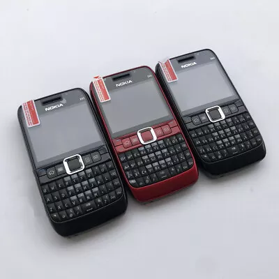 $35 • Buy 100% Genuine Nokia E63 QWERTY Keypad Wifi 3G Camera MP3 Unlocked Mobile Phone