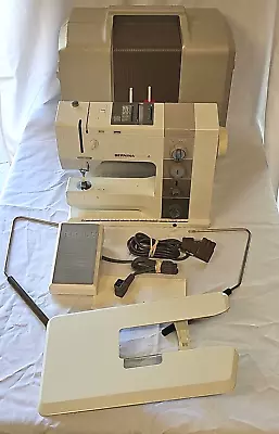 Bernina Record 930 Electronic Sewing Machine Case & Foot Pedal Swiss Made • $399.99