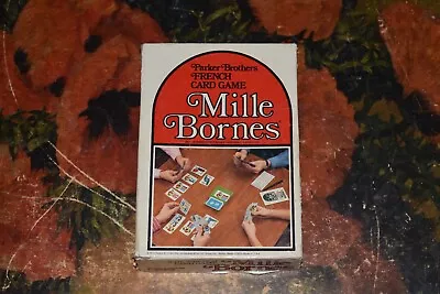 Vintage 1971 Mille Bornes Parker Brothers French Card Game. No. 13. • $22