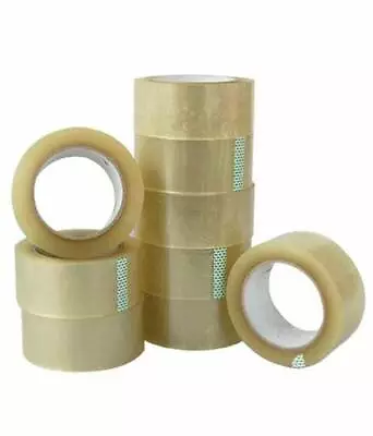 1-144 Rolls Packing Tape 2  110 Yards 1.8 Mil 330ft Clear Carton Sealing Tapes • $163.09