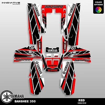 Yamaha Banshee 350 Decal Graphics Kit • $130