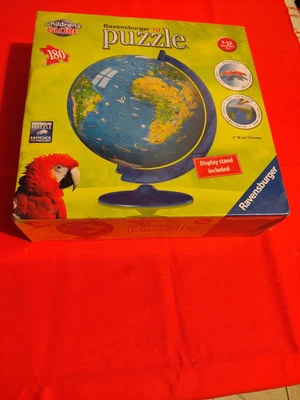 $23.99 • Buy ✅ Ravensburger 3D Puzzle Children's World Globe 180 Pieces  New Learning Toy