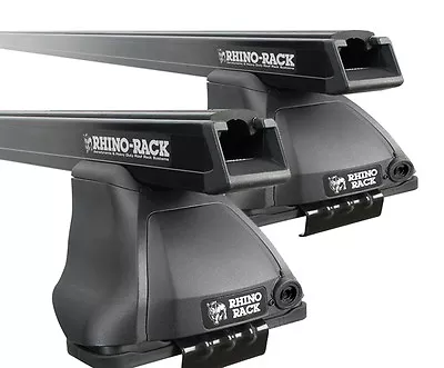 Pair Of Rhino HD Roof Racks FORD Ranger PJ PK Dual Cab 2007 To 2011 • $399