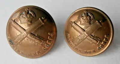 2 X Genuine WWI Machine Gun Corps Officers Buttons By J.R. Gaunt • £14.99