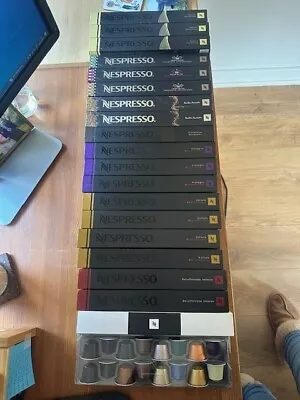 Nespresso Genuine Coffee Machine Capsules - 304 Pods Total! • £45