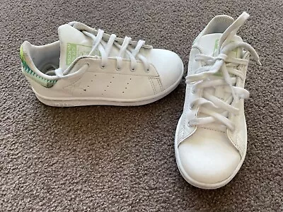$30 • Buy Girls Adidas Shoes “Stan Smith” Tinker Bell US 12 EUC