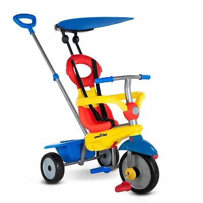 SmarTrike Zoom 4 In 1 Baby Toddler Trike Tricycle Toy For 15-36 Mo Multicolor • $83.99