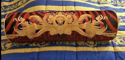 Versace Pillow Cushion Bolster Medusa W Insert Sofa Bed Home Decor New $700 Sale • $399