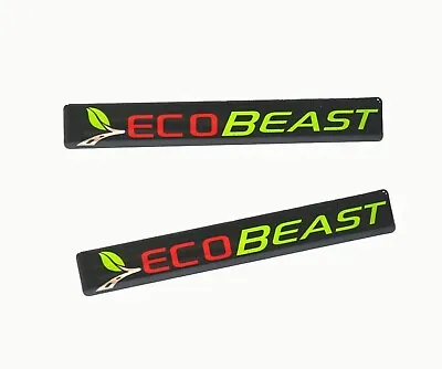 2pcs For 2011-2019 ECOBEAST Ecoboost Decals Door Fender Badge 3D Emblem • $17.99