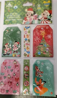 Disney Parks Mickey & Friends Set Of 24 Christmas Gift Tags New! • $9.99