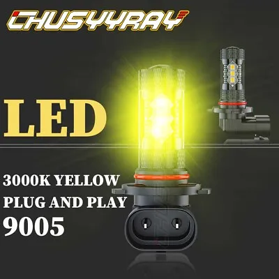 9005 Yellow LED Daytime Running Light DRL Bulbs For Acura TL RL ILX TSX RDX MDX • $12.99