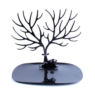 £7.90 • Buy Ring Necklace Earring Deer Tree Stand Holder Show Rack Jewelry Display Organizer
