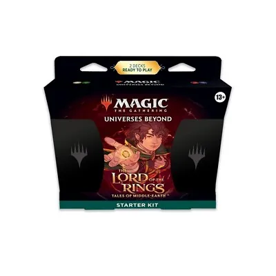 LORD OF THE RINGS Magic The Gathering UNIVERSES BEYOND MIDDLE EARTH  Starter Kit • $54.95