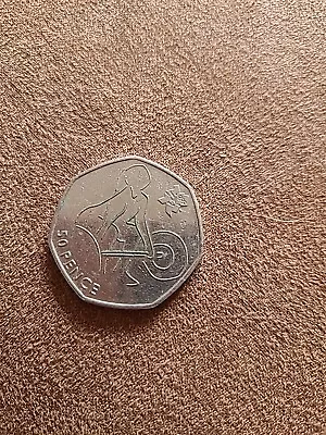 2011 Olympic 50p Coin Weightlifting • £1