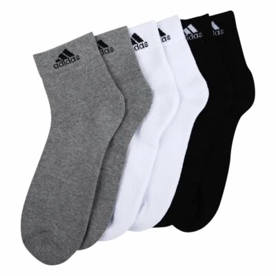 $17.59 • Buy Adidas Mens Socks,Adidas Ankle Length Running Socks,Winter Socks For Men,3 Pairs