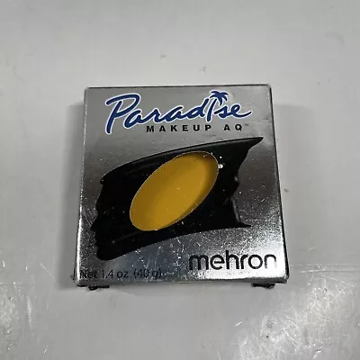 Mehron Paradise Makeup AQ Body & Face Paint Yellow 1.4 Oz • $9.99