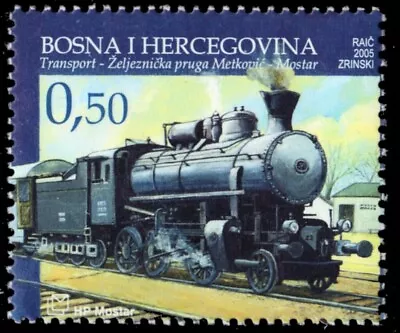 BOSNIA (CROAT ADMIN) 143 - Metkovic-Mostar Railway (pb83408) • $1