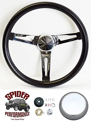 1960-1973 Volkswagen Steering Wheel 13 1/2  MUSCLE CAR CHROME • $149.95