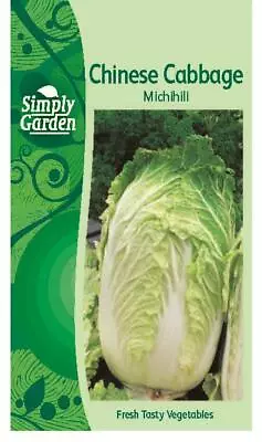 Chinese Cabbage Michihili Vegetable Seeds Grow Your Own Garden Simply Garden • £0.99