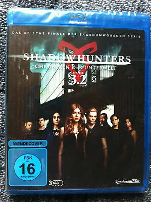 SHADOWHUNTERS - SEASON 3.2 - The Mortal Instruments - Blu Ray Region ALL • $39.88