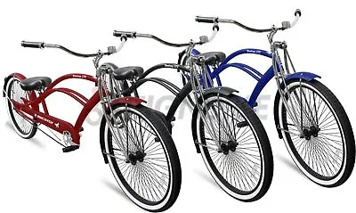 26  Lowrider Beach Cruiser Chopper Bicycle Coaster Brake Stainless Steel Spokes • $499.99