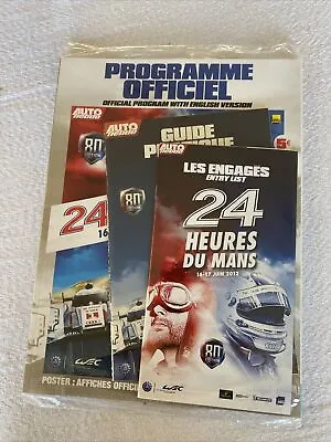 Le Mans 24 Hrs Programme & Entry List June 2012. Sealed And Unopened. A4 • £7.50