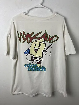 Vintage Mossimo Condom Nice Catch Men's XL White 90s Shirt • $175