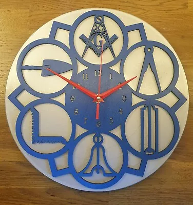 Masons Clock. Home Made UK • £22