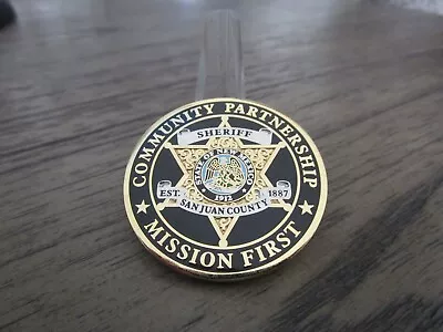 San Juan County Sheriffs Office New Mexico Challenge Coin #557U • $30.99