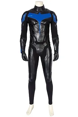 Nightwing Dick Grayson Full Set Uniform Cosplay Costume Halloween • $386.99