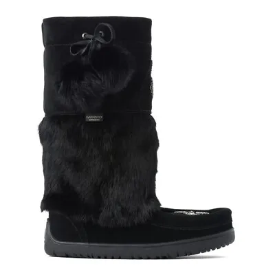 Manitobah Mukluks Snowy Owl Suede Boots Waterproof • $179.99