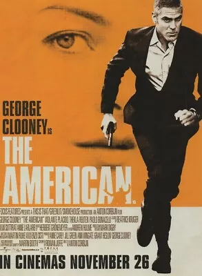 George Clooney - The American - Full Size Magazine Advert • £5.99