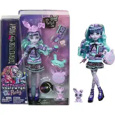 £22.02 • Buy Monster High Creepover Party Doll - Fashion Set With Pet | Twyla