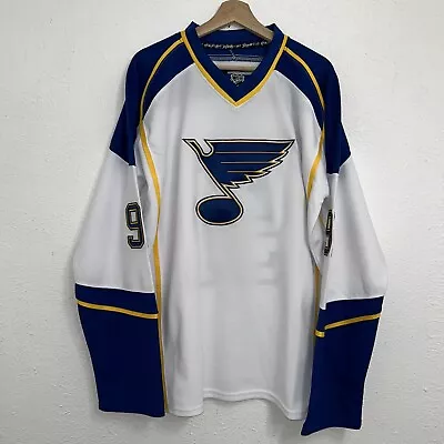 St. Louis Blues White Reebok Hockey NHL Jersey Tarasenko #91 Size 50 • $188