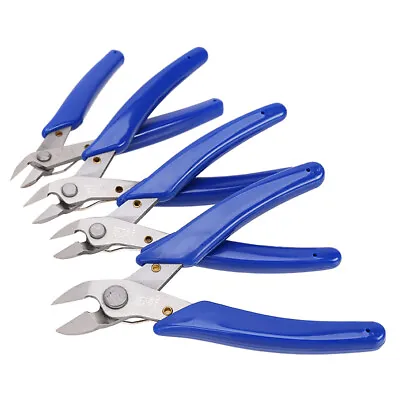 Mini Flush Cutter Electronics Jewelry Wire Cable Side Cutting Diagonal Pliers • $29.99