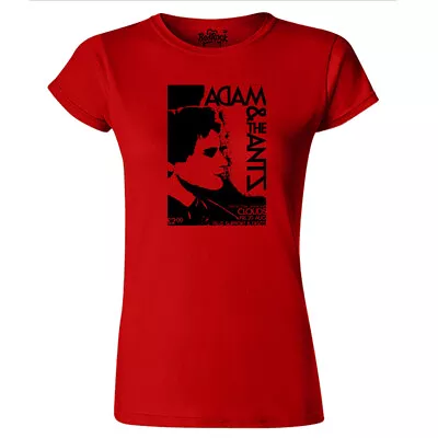 Womens Adam And The Ants Clouds Gig Inspired Punk T Shirt Pistols Ruts • £9.99