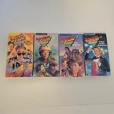 Lot Of 4 McGee And Me! (VHS) Big Lie Skate Expectations - Focus On The Family • $19.99