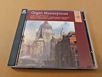 Organ Masterpieces ~ 2 X Cd Album Excellent Bach Handel Schumann Mozart • £4.99