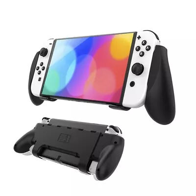 Ergonomic Hand Grip Stand Handheld Gamepad Case For Nintendo Switch & OLED • $21.36