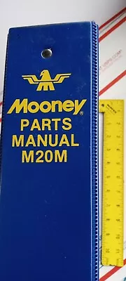 Mooney M20M Parts Catalog AIRCRAFT AVIATION FACTORY PAPER MANUAL USA • $39.60