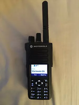 Motorola XPR7550e UHF 403-512 MHz 4 Watt Portable Radio Mototrbo AAH56RDN9WA1AN • $400