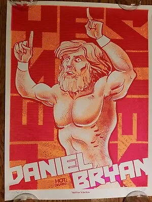 Daniel Bryan WWE Wrestling Poster Art Print WWF RARE 18x24 Wcw Ecw New Japan Aew • $22.29