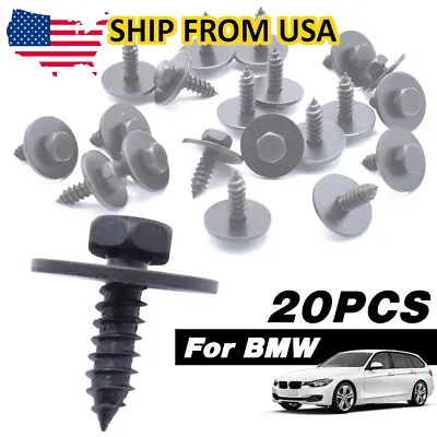 20x Hex Head Screw Fender Liner Air Duct Splash Shield Trim 07147129160 For BMW • $9.49