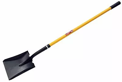 £17.49 • Buy Square Spade Shovel 1480mm Long Fibreglass Rubber Grip Handle Builder Garden