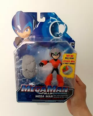 Megaman Fully Charged Mega Man Action Figure Deluxe Series - Brand New & Sealed • £22.99