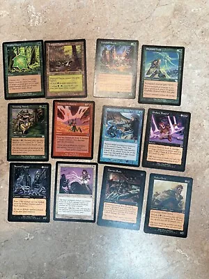 12 MTG Magic The Gathering Lot 12 Vintage Collection 1993 - 2002 • $19