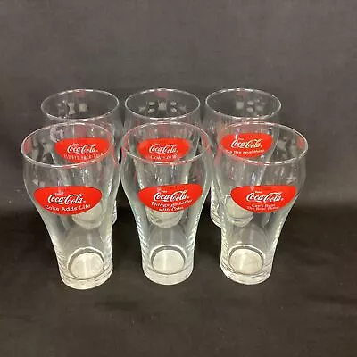 Coca-Cola Collector Drinking Glasses X 6 (16D) MO#8693 • $9.99